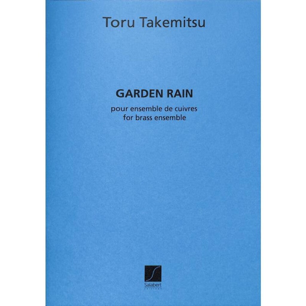 Garden Rain Pour Ensemble De Cuivres (Score)